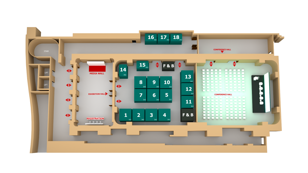 Port Development MEA Forum 2026 floor plan